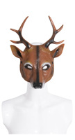 Vente chaude Halloween Party Maquillage Costumes Props Simulation PU Mousse Cerf Masque