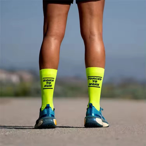 Performance Custom Running <b>Socks</b> – Ultra Compression Men's Sports <b>Socks</b> Crew Running Cycling <b>Socks</b> Unisex Low MOQ - Product Image 6