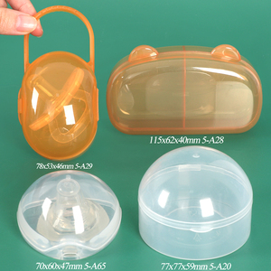 SUNSHING OEM ODM Boîte de rangement pour sucettes et anneaux de dentition pour bébé avec poignée pour sac à couches - Product Image 4