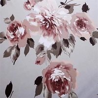Parure de draps Cloudland 100% coton, édredons brossés et 4 pièces, taille Queen, tissu pour lit en coton imprimé