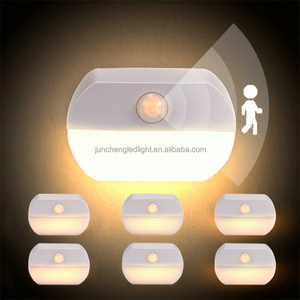 Luz de inducción inteligente <span class=keywords><strong>LED</strong></span> luz de noche carga lámpara doméstica control pasillo armario dormitorio Luz - Product Image 2