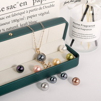 Ensemble de bijoux hawaïens, boucles d'oreilles, collier, pendentif, médaillon, plaqué or 18K, perles de coquillage, pour femmes et femmes, vente en gros