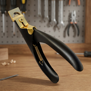 ที่ตัดเล็บปลอมสแตนเลสอย่างยั่งยืน  แบบมืออาชีพ ปากกว้าง 20 มม. โค้งตรง - Product Image 5