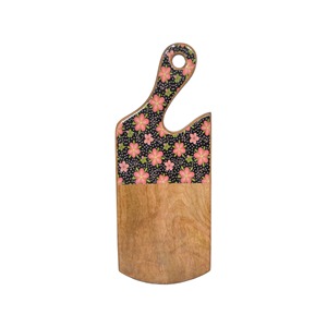 Tabla de cortar de madera de cocina para carne, queso, verduras, tabla de cortar esmaltada de carnicero, bloque de cortar multiusos - Product Image 1