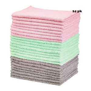 マイクロファイバークリーニングクロス万能マイクロファイバータオルストリークフリーのクリーニングラグ - Product Image 3