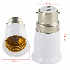 B22 Để E27 Ánh Sáng Bóng Đèn Adapter B22 Để Edison Vít E27 Đèn Chuyển Đổi Chủ Ánh Sáng Ổ Cắm Adapter Đèn Chủ Ánh Sáng Bộ Phận - Product Image 6