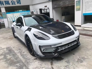 Kit carrosserie semi-carbone pour Porsche Panamera 971, mise à niveau MSY, kit carrosserie, pare-chocs avant, pare-chocs arrière, jupes latérales, capot, pièces extérieures - Product Image 2