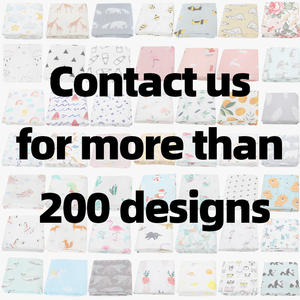 Stampa personalizzata Tovagliolo di Bagno Del Bambino Organico Mussola di Cotone Coperta Del Bambino Swaddle - Product Image 6