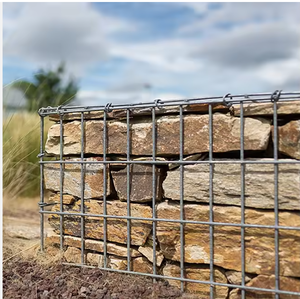Caisse gabion personnalisable de haute qualité pour mur de soutènement et cage anti-explosion avec grilles soudées en treillis métallique galvanisé - Product Image 3
