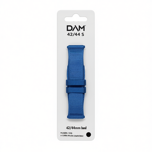 Correa de reloj de nailon DAM 42/44 S compatible con IWatch, pulsera elástica para <span class=keywords><strong>Apple</strong></span> <span class=keywords><strong>Watch</strong></span> Serie 6 5 4 3 2 1 SE - Product Image 1