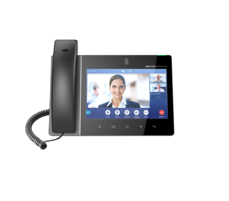 Grandstream GXV3380 8 Inch Touch IP Video Phone 16 SIP 2MP Camera 2GE PoE+ WiFi  Office Video Call Device