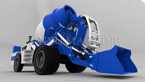 2025 hot sale self loading concrete mixer truck JBC20 26 35 synchronous rotation self-loading concrete transit mixer vehicle - Product Image 6