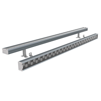 Projecteurs muraux LED RGB à changement de couleur pour extérieur, 36W, en aluminium, IP65, éclairage de façade de bâtiment d'hôtel, contrôle intelligent DMX512/TTL