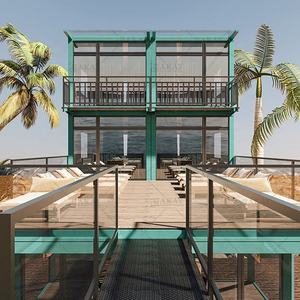 Cina qualità spiaggia <span class=keywords><strong>Hotel</strong></span> spedizione su misura di lusso Mobile vivente 20Ft 40Ft prefabbricato contenitore prefabbricato casa modulare - Product Image 3