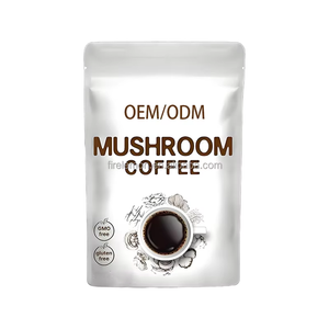 Кофе быстрорастворимый с функциональными грибами (гриб львиная грива, чага) для поддержки иммунитета, под собственной торговой маркой - Product Image 1