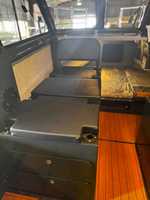 Bateau de pêche familial à cabine ouverte en aluminium, neuf, fabriqué sur mesure, modèle Boat Master 770W, avec moteur de pêche à la traîne.