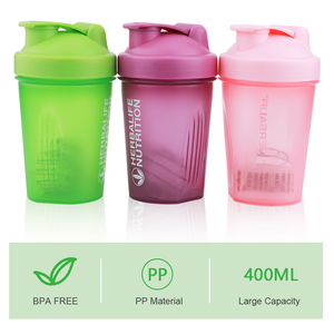 OKADI Atacado Logotipo Personalizado Ginásio de Fitness <span class=keywords><strong>Shakers</strong></span> 400ml BPA Livre Plástico Garrafa Shaker Proteína - Product Image 3