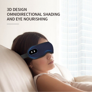ไซมิ สตีม อาย มาส์กเครื่องนวดตาแบบบีบอัดความร้อนป้องกันแสง 3D ป้องกันสายตาสั้นอุปกรณ์ดูแลสุขภาพดวงตาการนอนหลับ - Product Image 2