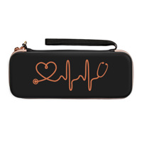 Étui pour stéthoscope médical antichoc en EVA, coque rigide, sac d'accessoires pour infirmière et médecin, outil d'urgence de premiers secours à usage spécial