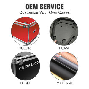Großhandel OEM/ODM <span class=keywords><strong>Aluminium</strong></span> Flightcase mit großen Rollen & Schaumstoffeinlage, IP65 zertifiziert, robuster Schutz für hohe Beanspruchung - Product Image 5