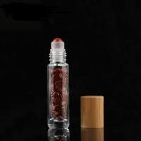 Flacon roll-on en verre de 10 ml pour huiles essentielles, ensemble de voyage, flacon cosmétique