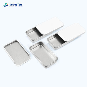 70x40x13mm OEM ODM Boîte en fer-blanc avec couvercle coulissant Emballage personnalisé pour chewing-gum et cosmétique Matériaux recyclés - Product Image 2