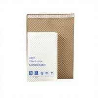 Sac d'emballage en papier kraft gaufré style enveloppe occidentale, écologique, pour vêtements et documents, envoi postal, commandes personnalisées acceptées