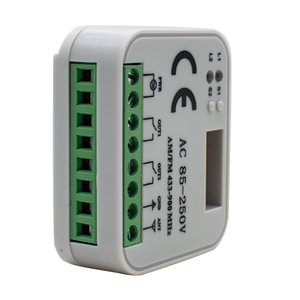 Ricevitore Telecomando Apri Cancello AC 85-250V Doppio Canale 2CH Modulo Relè 433-900MHz Codice Fisso Codice Rolling <span class=keywords><strong>Comando</strong></span> - Product Image 2