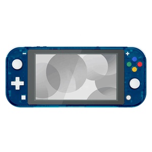EXtremeRate Clear Plastic Game Accessories Replacement Outer Front Back Shell <b>Case</b> Custom Cover for Nintendo <b>Switch</b> Lite Console - Product Image 3