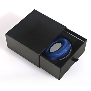 Custom Logo Recyclable Luxury Smart Speaker Slide Drawer Gift Box with Ribbon for <b>Consumer</b> <b>Electronics</b> - Product Image 1