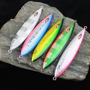 Señuelo <span class=keywords><strong>de</strong></span> Pesca Metálico Luminoso <span class=keywords><strong>de</strong></span> Alta Calidad 400g OEM para Pesca <span class=keywords><strong>de</strong></span> Lubina en Barco, Señuelo Black Fox - Product Image 2