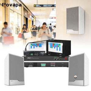 Système audio professionnel BGM Music Play, amplificateur 100-1000 Watts, système PA 1U/2U, enceintes en bois, garantie 3 ans / Wi-Fi - Product Image 1