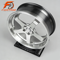 Jantes de voiture pour passagers 5X108 5X112 5X120 5X114.3 16 17 18 19 pouces pour Civic Toyota Nissan GTR FC Jantes forgées personnalisées