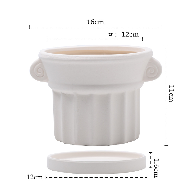 blanc 116W Modèle 16cm