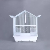 Cage à oiseaux carrée de haute qualité, écologique, en fil métallique fantaisie pour perroquet, pigeon, lapin, animal de compagnie