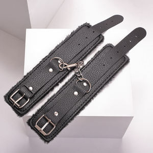 Регулируемые плюшевые наручники и фиксаторы для ног для пар, товары для взрослых БДСМ, компоненты для фиксации бренда TT FOREST - Product Image 3