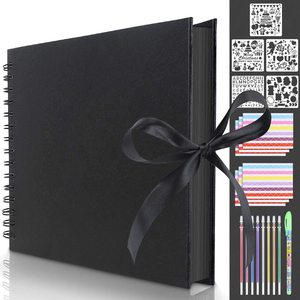 Album di foto del libro di avventura Scrapbook libro di foto fatto a mano fai-da-te Scrapbook di famiglia libro di memorie di nozze regalo <span class=keywords><strong>per</strong></span> un amico di famiglia - Product Image 2