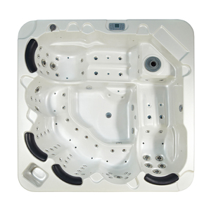 Bain à remous moderne, solution complète, bain à remous en acrylique, piscine d'hydrothérapie, spa pour hôtel, centre de remise en forme - Product Image 3