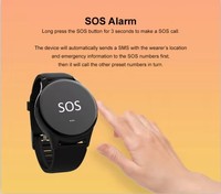 Reloj Inteligente 4G con GPS para Personas Mayores con Alarma SOS, Rastreador Antipérdida y Monitoreo de Salud