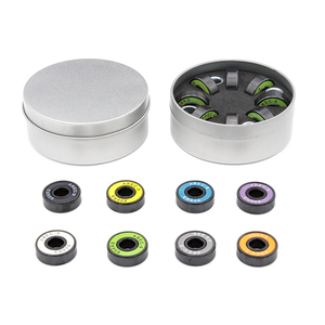 608 Lager Gummi räder abec 9 Inline-Skate-Lager 608 2rs 8*22*7mm Gummi lager - Product Image 2