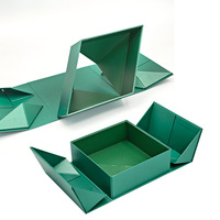 Boîte cadeau haut de gamme écologique en carton plat pleine couleur avec lamination brillante, impression personnalisée
