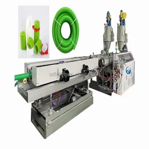 High Efficiency Fullwin 2024 Hot Sale PVC Double Wall Corrugate Pipes with DWC Pipe Machine Extruder Machine Making Machine