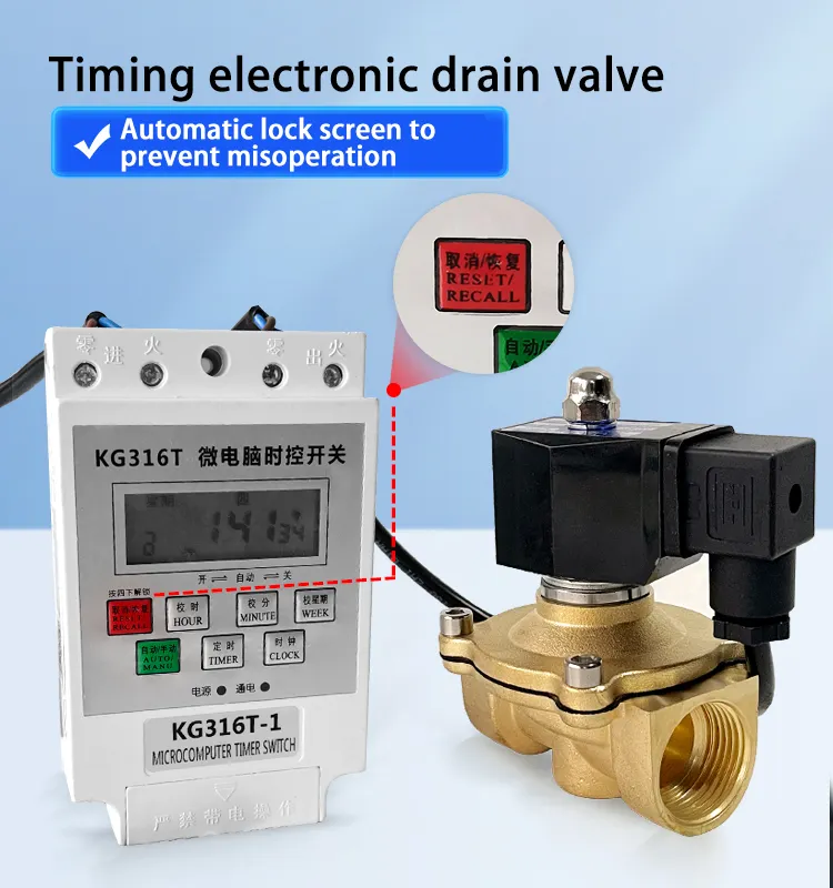 Normaler weise geschlossenes Zeit magnetventil mehrere Gruppen von Zeit intelligente automatische Steuerung elektronischer Schalter Wasser ventil