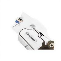 Letreros y Paneles Acrílicos Personalizados, Impresión UV Profesional ODM, Señalización para Puertas, Identificación de Departamentos, Edificios de Oficinas