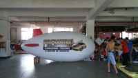 Zeppelin gonflable fait sur commande d'hélium d'impression de logo de ballon de BOYI
