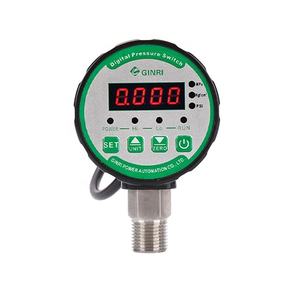 12V NPT 1/4 G1/4 <span class=keywords><strong>manomètre</strong></span> numérique 60Mpa Psi compresseur d'air pompe à <span class=keywords><strong>eau</strong></span> huile gaz haute basse pression interrupteur de commande pour AC DC - Product Image 1