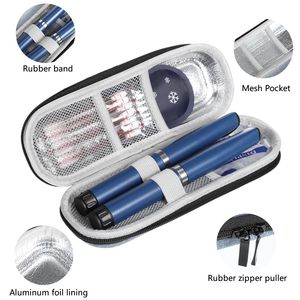 Portable Aluminium Insulin <b>Cooler</b> Travel Case for Diabetes Supplies Pens & Medication - Product Image 3