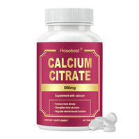 Complément Alimentaire en Gros OEM à Marque Blanche : Comprimés à Croquer de Calcium et Magnésium 500mg avec Vitamines D3 et K2