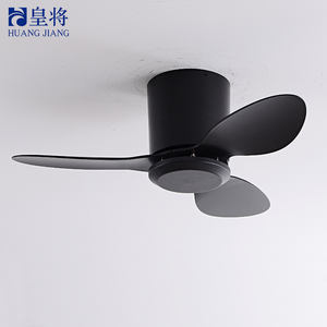 高级25英寸电动酒店使用3叶片ABS吊扇遥控现代设计超静音BLDC电机 - Product Image 5