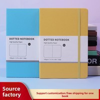 Carnet A5 en similicuir à pois, style INS créatif, design élégant, idéal pour cadeau d'affaires transfrontalier